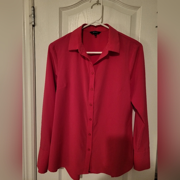 RW&Co Dress Shirt, Small, Pink - Picture 1 of 3